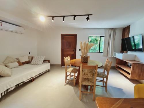 Μια τηλεόραση ή/και κέντρο ψυχαγωγίας στο Casa AXÉ - Morro de São Paulo - Bahia
