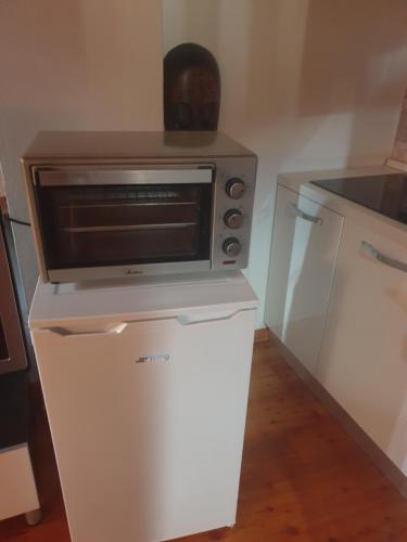 A kitchen or kitchenette at Mansarda Chanoux CIR n 0027
