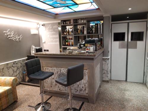 Lounge atau bar di Hotel Mariani