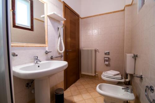 Kylpyhuone majoituspaikassa Il Bisteca