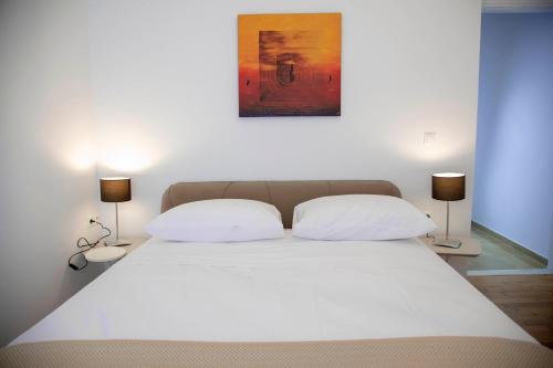 Posteľ alebo postele v izbe v ubytovaní Konstantinos Stylish Brand New Apt in the heart of Athens