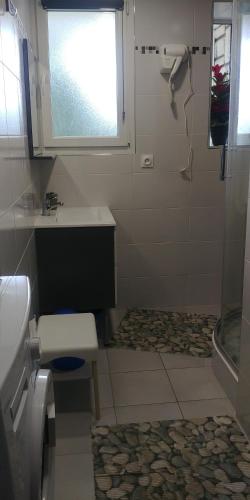 Koupelna v ubytování Villa BAKARA
