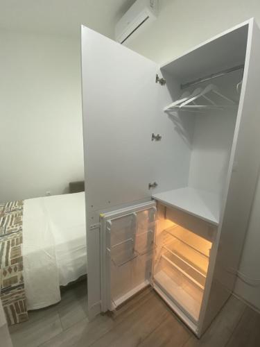 Posteľ alebo postele v izbe v ubytovaní Apartman Freja II