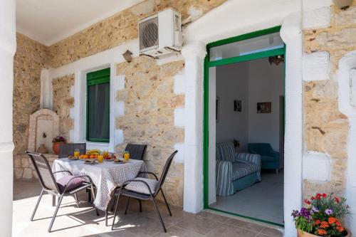 Patio nebo venkovní prostory v ubytování Kornilias home