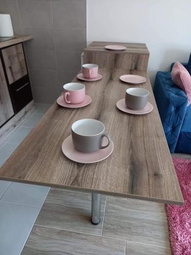 Χώρος καθιστικού στο Apartman Maki Lux