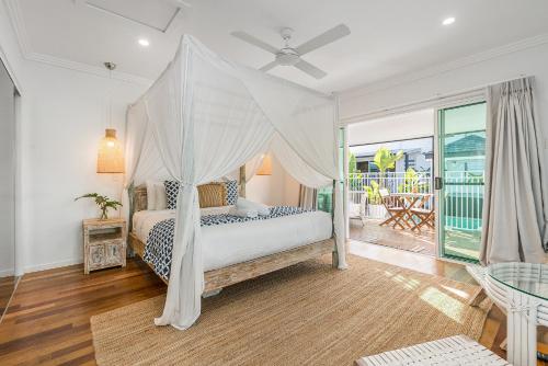 Cama o camas de una habitación en Azur Byron Bay