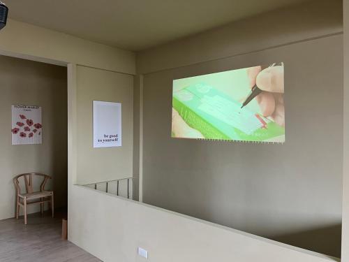 TV a/nebo společenská místnost v ubytování yellowwood