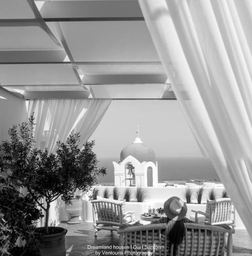 Χώρος καθιστικού στο Dreamland Ηouses