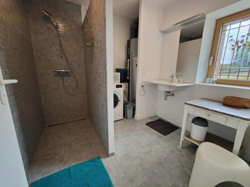 Koupelna v ubytování Bel Air Frais proche Beauval & châteaux de la Loire