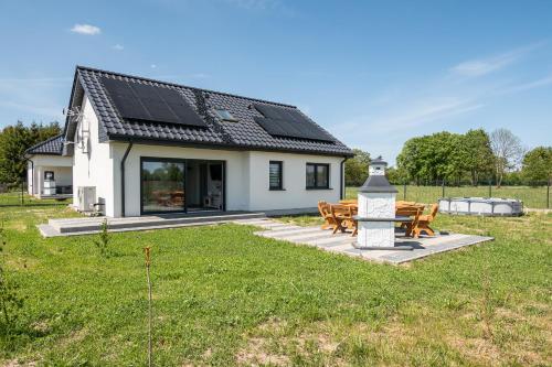Ferienhaus Sieroslaw polnische Ostsee mit Kamin