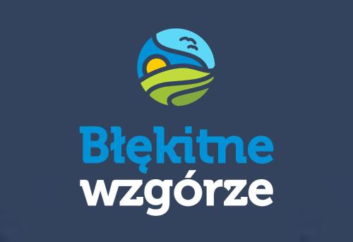 ein Logo für den Betreiber in der Unterkunft Błękitne Wzgórze - Nowoczesne Pokoje Gościnne in Władysławowo