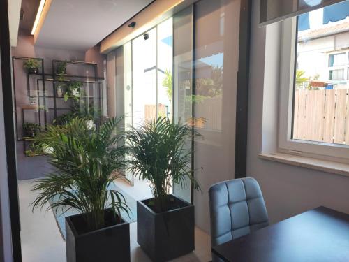 Ruang duduk di Boutique hotel Lili