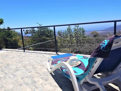 Μπαλκόνι ή βεράντα στο Finca La Casita en entorno natural