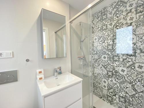 Koupelna v ubytování Penthouse Balcon del Mar Deluxe 3 Casasol