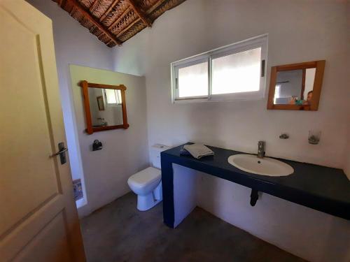 Ein Badezimmer in der Unterkunft Casa Malcampo