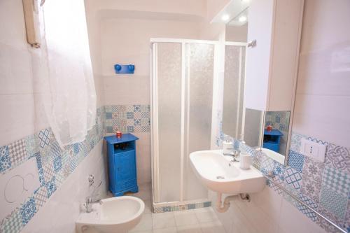 Koupelna v ubytování Casa del Duca - Goelba