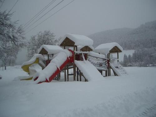 Gasthof-Pension Luger v zimě