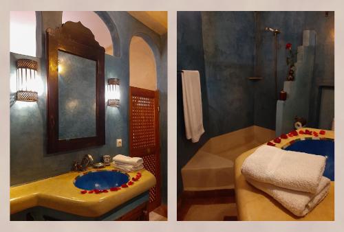 Lázně a/nebo wellness v ubytování Riad Sabah