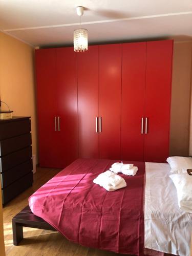 Postel nebo postele na pokoji v ubytování Casa di Taty - Home resort