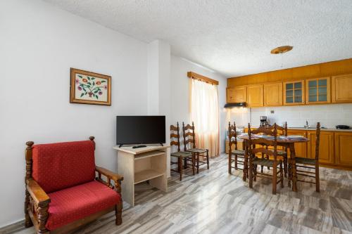 Kuchyň nebo kuchyňský kout v ubytování Cozy apartment