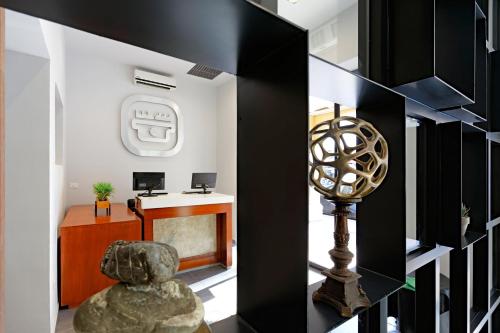 Vstupní hala nebo recepce v ubytování Hotel Olmeca Plaza