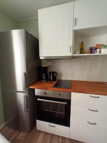 Η κουζίνα ή μικρή κουζίνα στο Place to stay in Drøbak