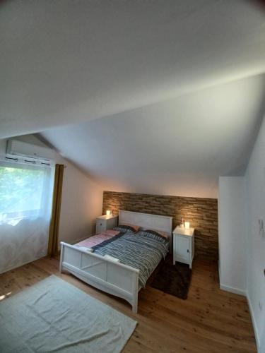 Katil atau katil-katil dalam bilik di Guest House Doležal