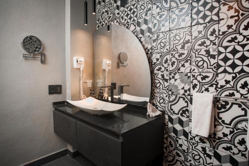 Een badkamer bij Casa Tilmacalli Hotel Boutique