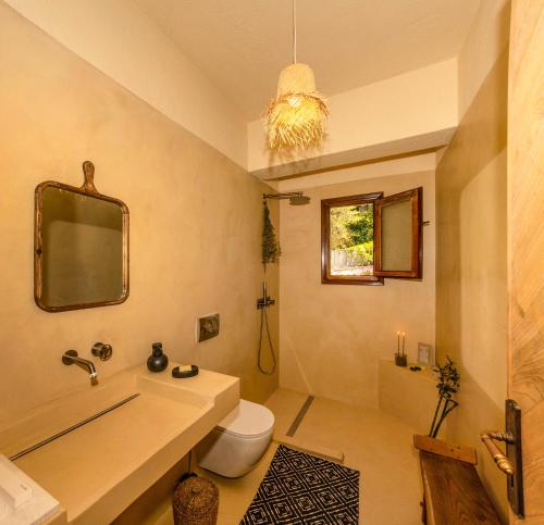 A bathroom at Casa Gaia