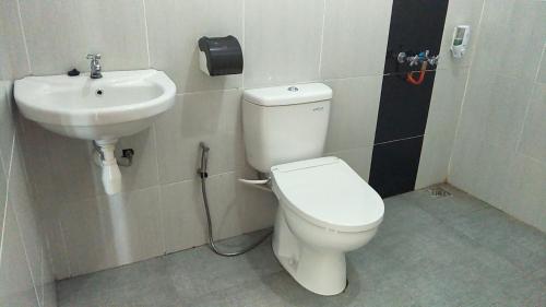 Filomena Lodge tesisinde bir banyo