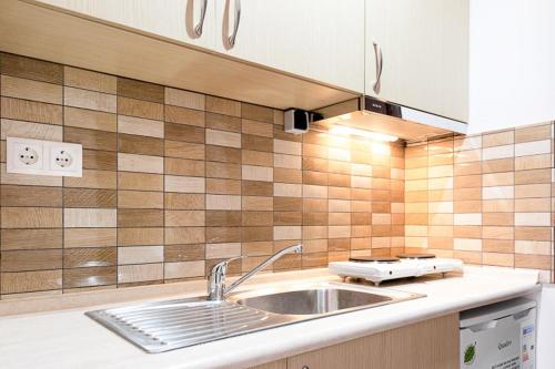 Køkken eller tekøkken på Sea Pearl Luxury Apartments