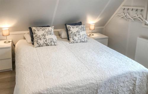 Un pat sau paturi într-o cameră la Amazing Home In Hoge Hexel With Kitchen