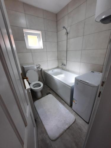 Salle de bains dans l'établissement apartman Magnolia