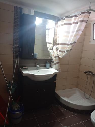 Koupelna v ubytování Deluxe Apartments 2