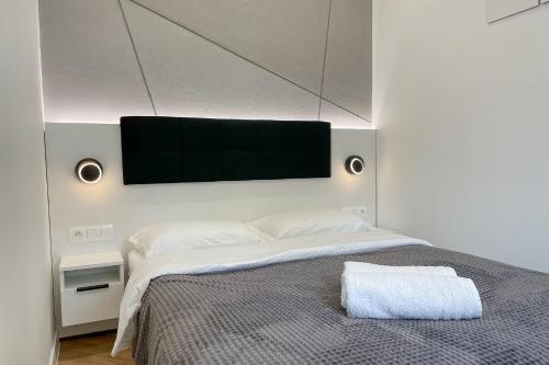 Cama o camas de una habitación en Hill Valley