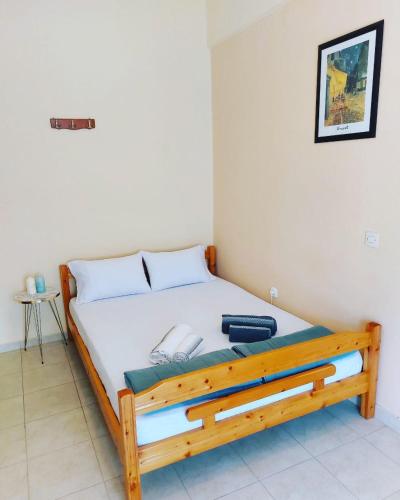 Säng eller sängar i ett rum på Kalai.Apartment