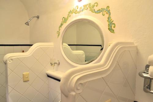 Phòng tắm tại Meson del Alferez Coatepec