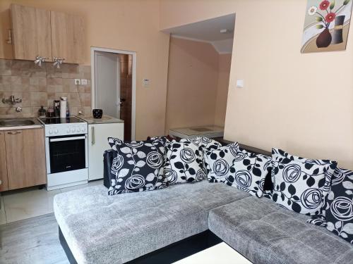 Η κουζίνα ή μικρή κουζίνα στο Apartman Kika 1