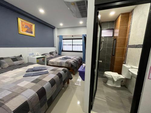 Katil atau katil-katil dalam bilik di Variety winner hostel