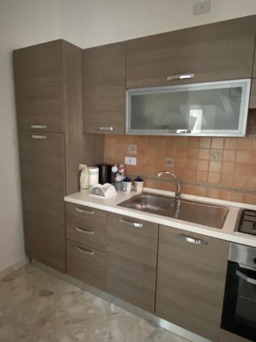 Kuchyň nebo kuchyňský kout v ubytování FICO LOCATION