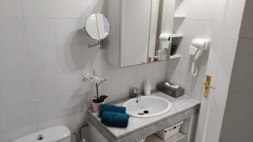 Ванная комната в TUSCAN Apartment mit Meerblick und Sonnenterrasse