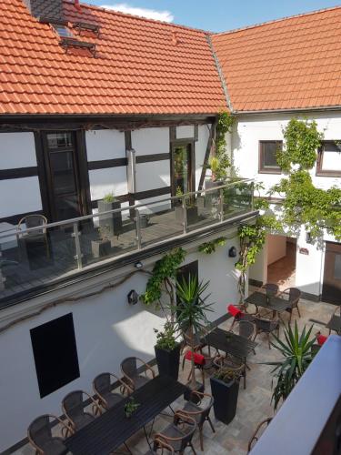 Μπαλκόνι ή βεράντα στο Hotel Weißes Roß