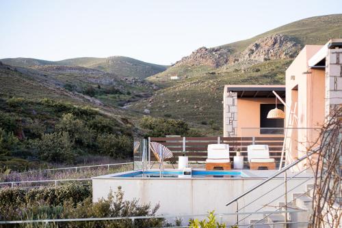 Γενική θέα στο βουνό ή θέα στο βουνό από  αυτή η βίλα