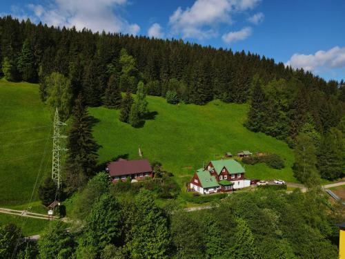 Příroda nedaleko penzionu