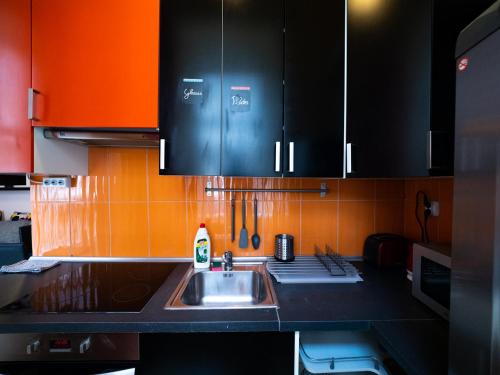 Virtuvė arba virtuvėlė apgyvendinimo įstaigoje Better Than Home Apartment Budapest