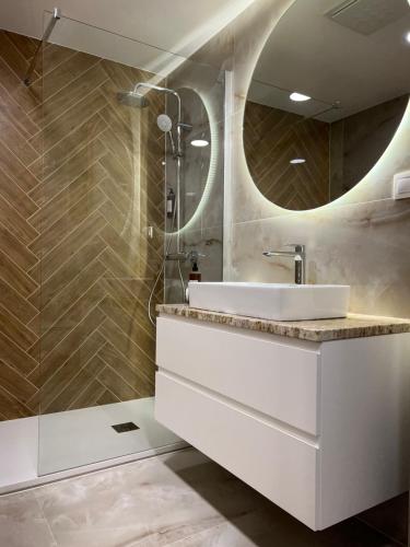 Ένα μπάνιο στο Downtown apartment Darinka