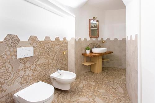 Phòng tắm tại Casa Giosuè - Your home on the Amalfi Coast