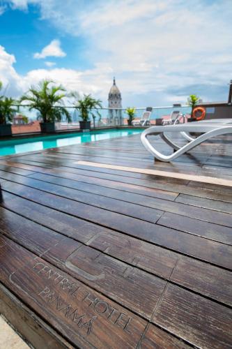 Bazén v ubytování Central Hotel Panama Casco Viejo nebo v jeho okolí