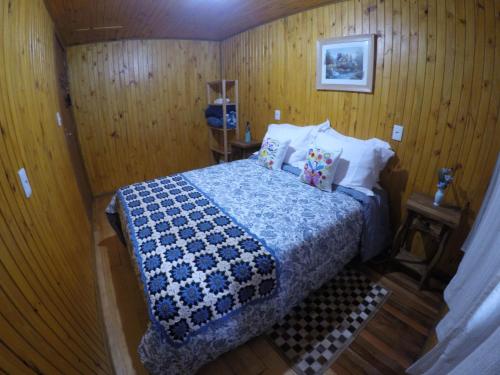 Postel nebo postele na pokoji v ubytování Casa Cochilo do Vô Tadeu