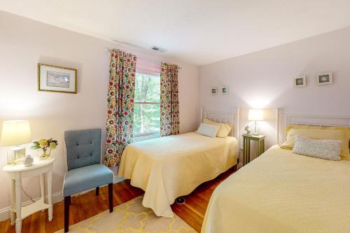 Ένα ή περισσότερα κρεβάτια σε δωμάτιο στο Birch Grove
